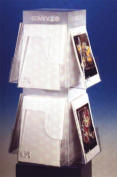 Totem girevole con 8 tasche A4