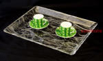 Vassoio medio in Plexiglass ghiacciato