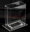Dispenser prodotti in plexiglass a carica superiore