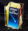 Espositore portadpliants in Plexiglass da banco a 4 posti rotante